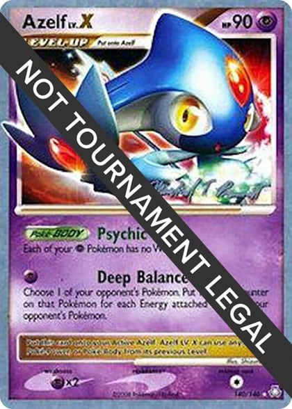 Azelf LV.X - 2010 (Michael Pramawat), World Championship Decks 140/146
