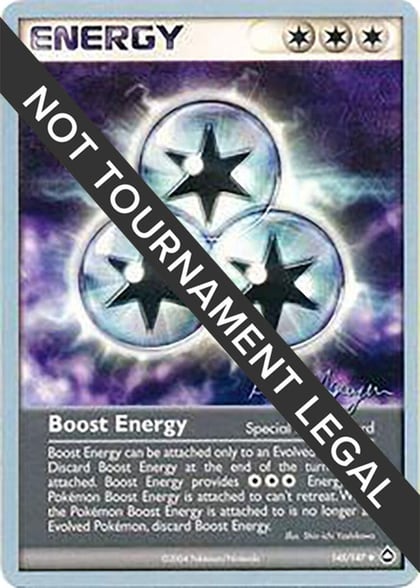 Boost Energy - 2004 (Kevin Nguyen), World Championship Decks 145/147