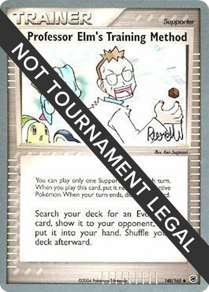 Professor Elm's Training Method - 2004 (Reed Weichler), World Championship Decks 148/165