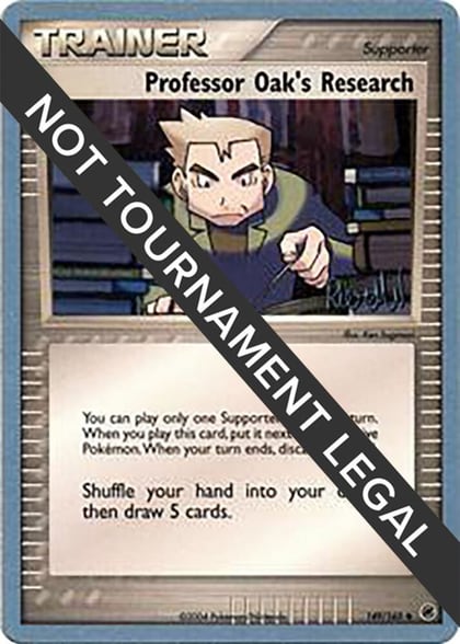 Professor Oak's Research - 2004 (Reed Weichler), World Championship Decks 149/165