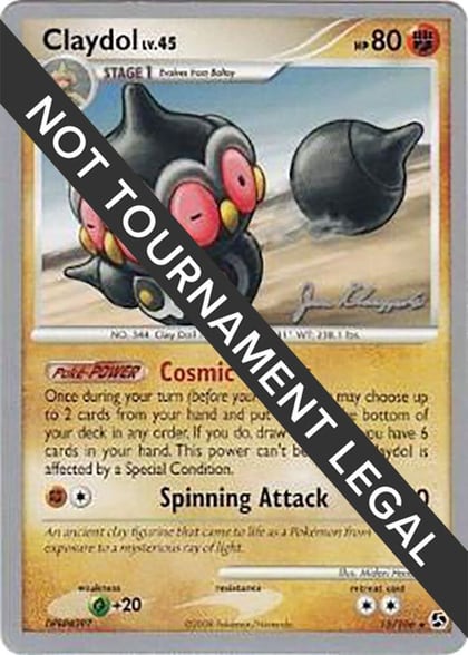 Claydol - 2008 (Jason Klaczynski), World Championship Decks 15/106