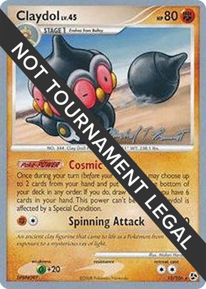 Claydol - 2010 (Michael Pramawat), World Championship Decks 15/106