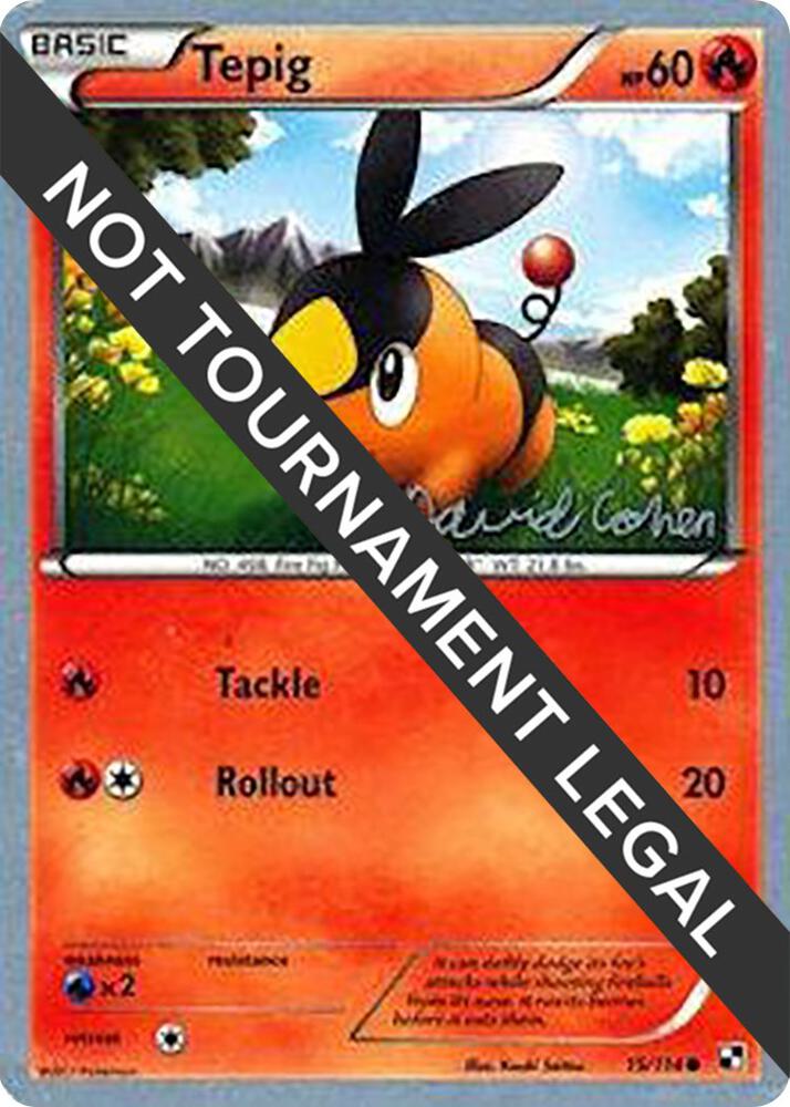 Tepig - 2011 (David Cohen), World Championship Decks 15/114