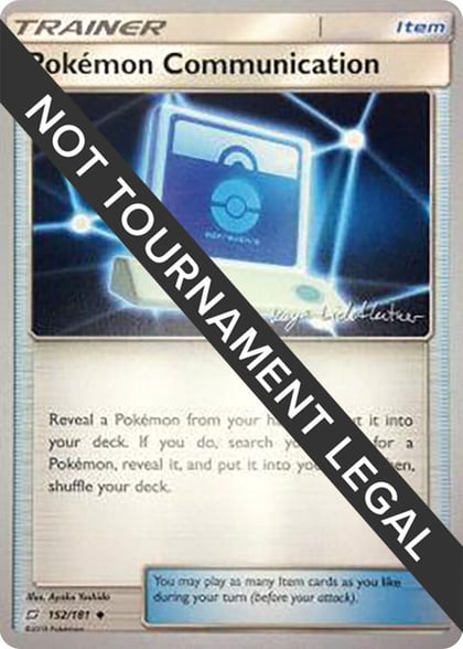 Pokemon Communication - 2019 (Kaya Lichtleitner), World Championship Decks 152/181