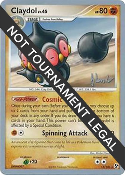 Claydol - 2008 (Dylan Lefavour), World Championship Decks 15/106