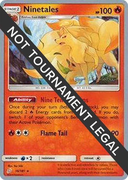 Ninetales - 2019 (Kaya Lichtleitner), World Championship Decks 16/181