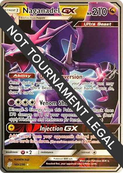 Naganadel GX - 2019 (Henry Brand), World Championship Decks 160/236
