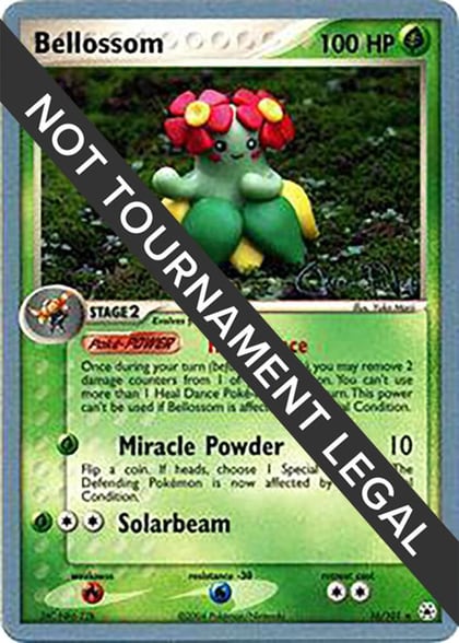 Bellossom - 2004 (Chris Fulop), World Championship Decks 16/101