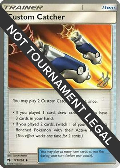 Custom Catcher - 2019 (Henry Brand), World Championship Decks 171/214