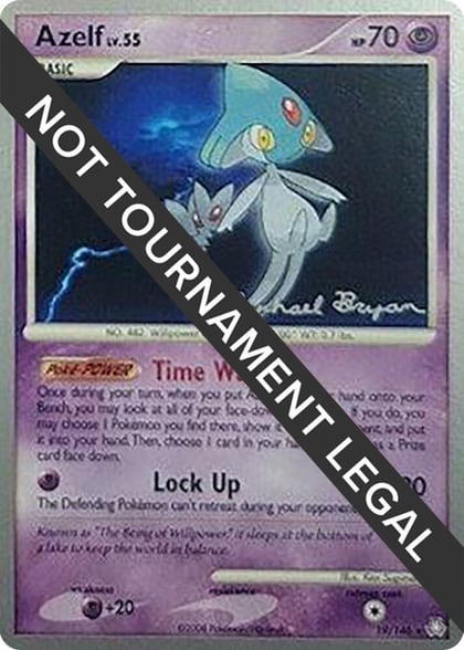 Azelf (19) - 2010 (Mychael Bryan), World Championship Decks 19/146
