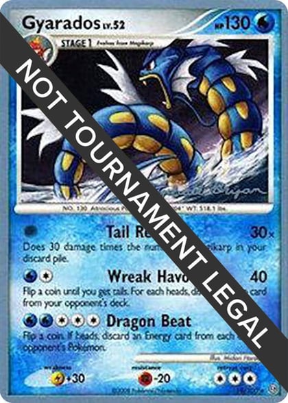 Gyarados - 2010 (Mychael Bryan), World Championship Decks 19/100