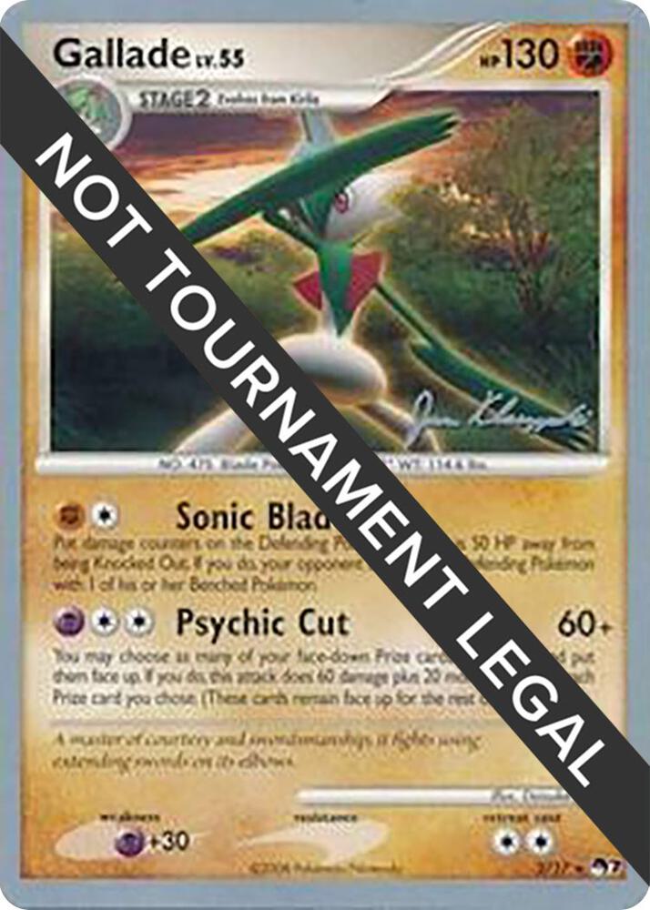 Gallade - 2008 (Jason Klaczynski), World Championship Decks 2/17
