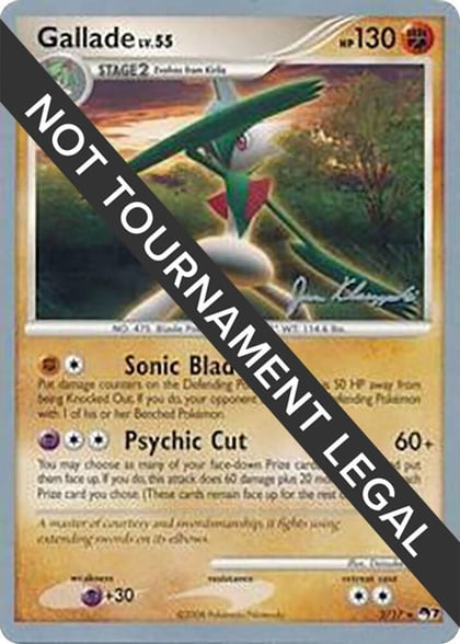 Gallade - 2008 (Jason Klaczynski), World Championship Decks 2/17