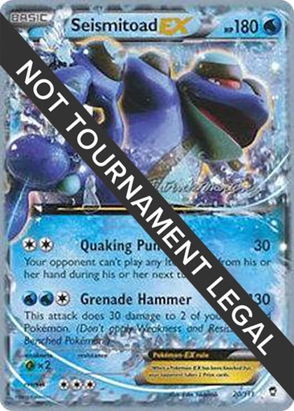 Seismitoad EX - 2015 (Patrick Martinez), World Championship Decks 20/111