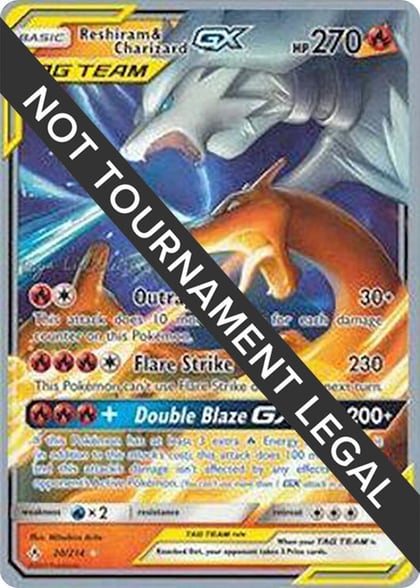Reshiram & Charizard GX - 2019 (Kaya Lichtleitner), World Championship Decks 20/214
