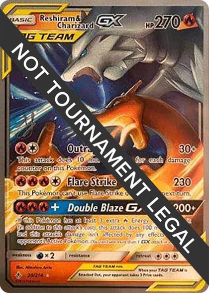 Reshiram & Charizard GX - 2019 (Henry Brand), World Championship Decks 20/214