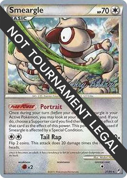 Smeargle - 2012 (Zachary Bokhari), World Championship Decks 21/95