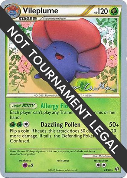 Vileplume - 2011 (Ross Cawthon), World Championship Decks 24/90