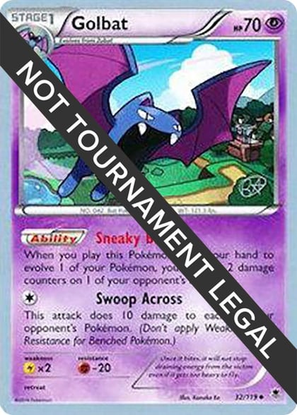 Golbat - 2015 (Rowan Stavenow), World Championship Decks 32/119
