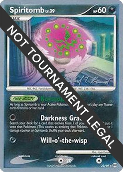 Spiritomb - 2010 (Michael Pramawat), World Championship Decks 32/99