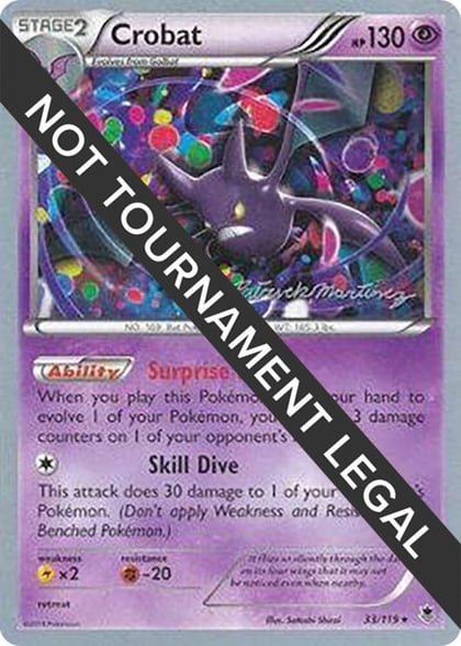 Crobat - 2015 (Patrick Martinez), World Championship Decks 33/119