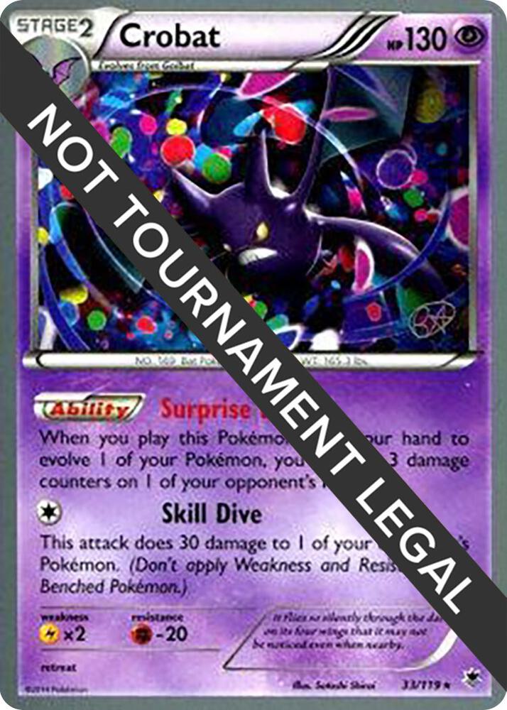 Crobat - 2015 (Rowan Stavenow), World Championship Decks 33/119