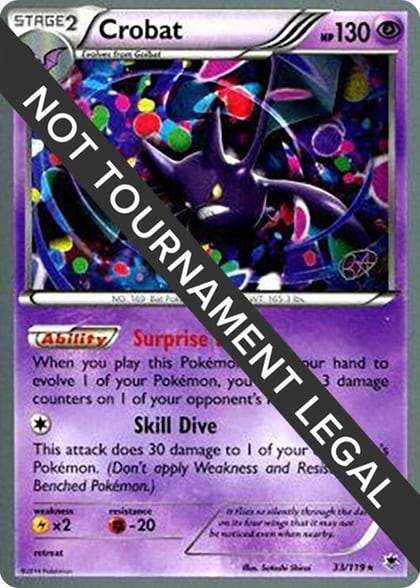 Crobat - 2015 (Rowan Stavenow), World Championship Decks 33/119