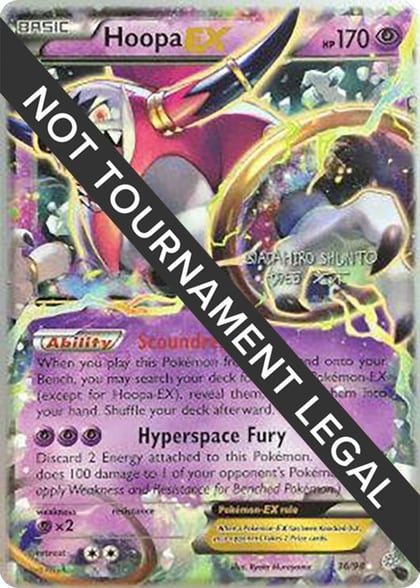 Hoopa EX - 2016 (Shunto Sadahiro), World Championship Decks 36/98