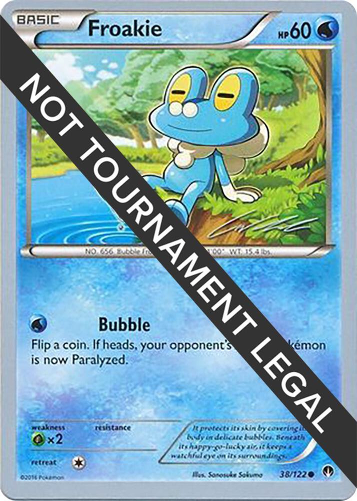 Froakie - 2016 (Cody Walinski), World Championship Decks 38/122