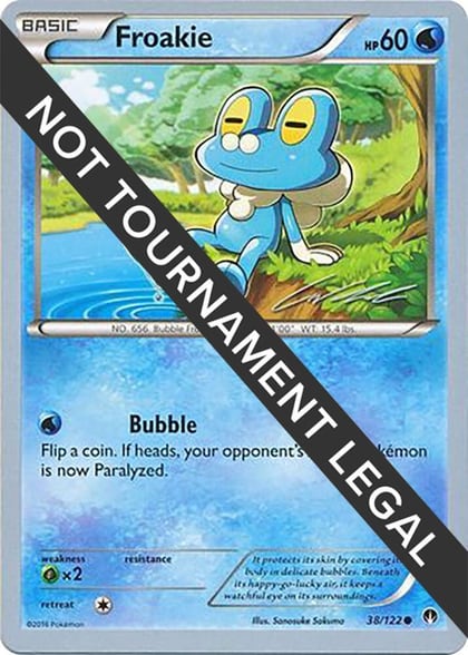 Froakie - 2016 (Cody Walinski), World Championship Decks 38/122