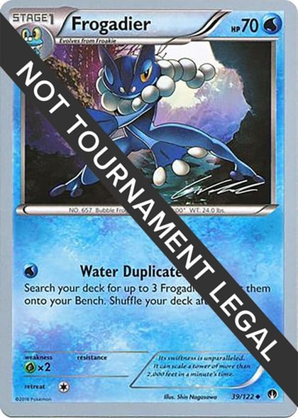 Frogadier - 2016 (Cody Walinski), World Championship Decks 39/122