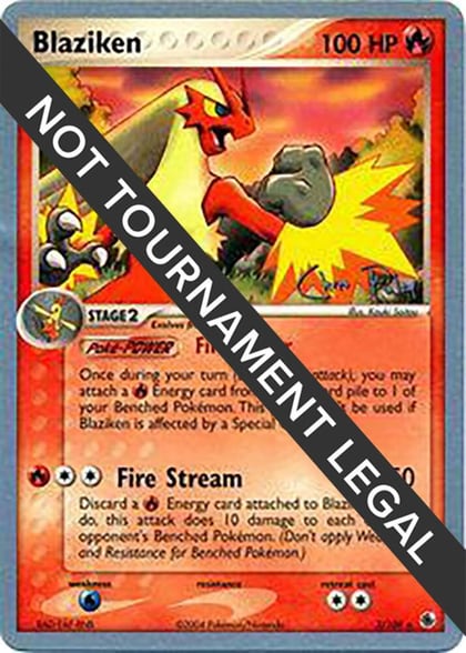Blaziken - 2004 (Chris Fulop), World Championship Decks 3/109