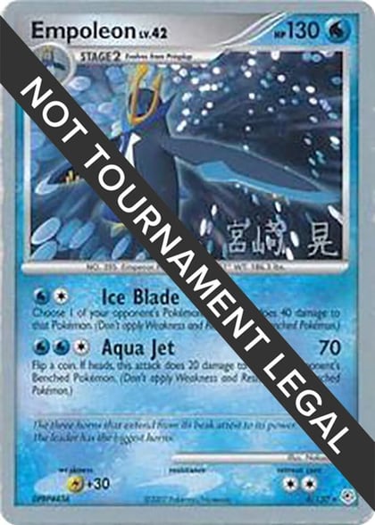 Empoleon - 2007 (Akira Miyazaki), World Championship Decks 4/130