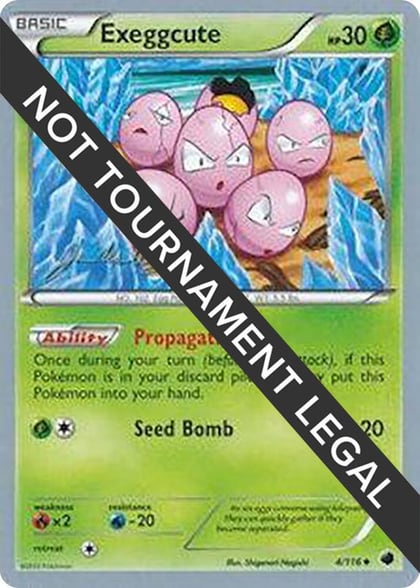 Exeggcute - 2015 (Jacob Van Wagner), World Championship Decks 4/116