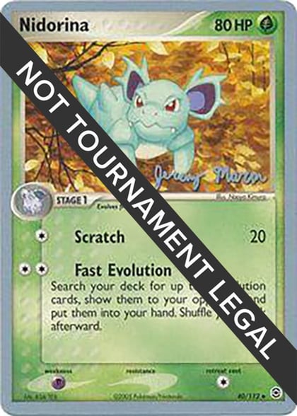 Nidorina - 2005 (Jeremy Maron), World Championship Decks 40/112
