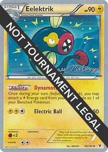 Eelektrik - 2012 (Chase Moloney), World Championship Decks 40/101