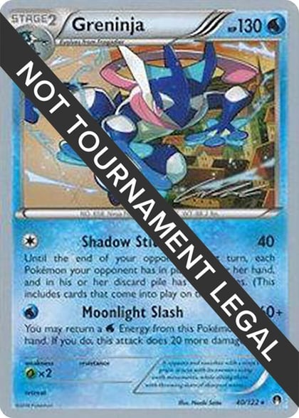 Greninja (40) - 2016 (Cody Walinski), World Championship Decks 40/122