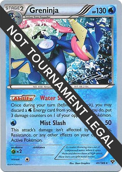 Greninja (41) - 2016 (Cody Walinski), World Championship Decks 41/146