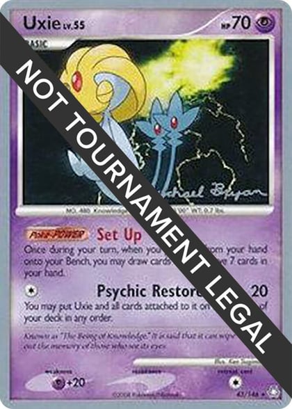 Uxie - 2010 (Mychael Bryan), World Championship Decks 43/146