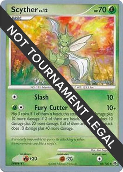 Scyther - 2008 (Tristan Robinson), World Championship Decks 46/100