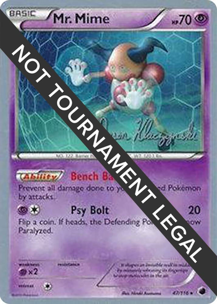 Mr. Mime - 2013 (Jason Klaczynski), World Championship Decks 47/116