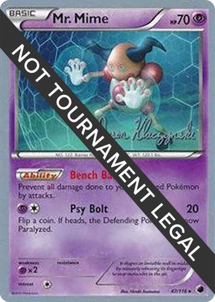 Mr. Mime - 2013 (Jason Klaczynski), World Championship Decks 47/116