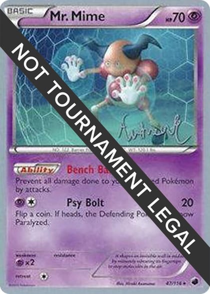 Mr. Mime - 2014 (Andrew Estrada), World Championship Decks 47/116