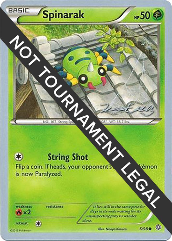 Spinarak - 2016 (Jesper Eriksen), World Championship Decks 5/98