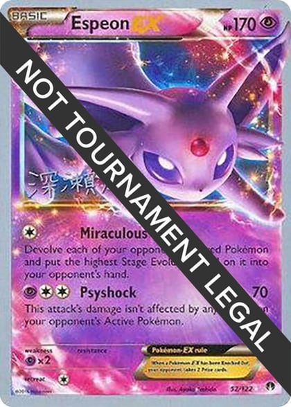 Espeon EX - 2017 (Kabu Fukase), World Championship Decks 52/122