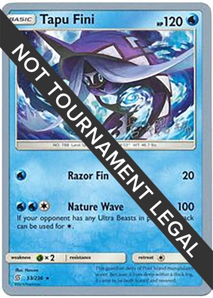 Tapu Fini - 2019 (Haruki Miyamoto), World Championship Decks 53/236