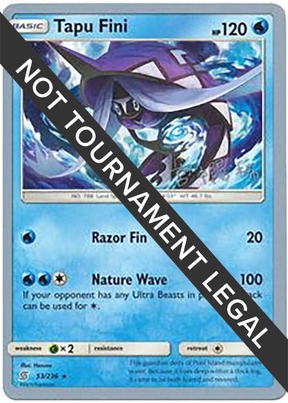 Tapu Fini - 2019 (Haruki Miyamoto), World Championship Decks 53/236
