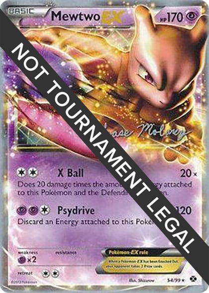Mewtwo EX - 2012 (Chase Moloney), World Championship Decks 54/99