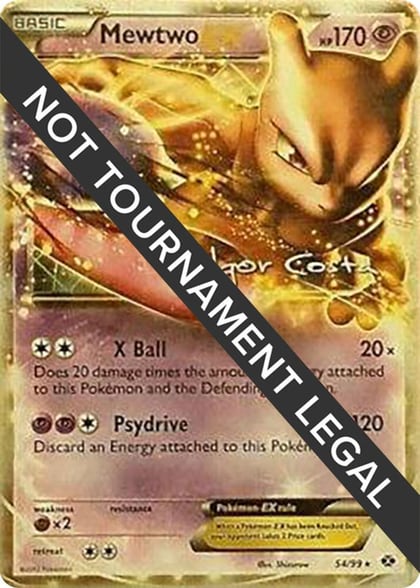 Mewtwo EX - 2012 (Igor Costa), World Championship Decks 54/99