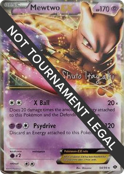 Mewtwo EX - 2012 (Shuto Itagaki), World Championship Decks 54/99